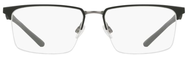  Nike 4318 Eyeglasses Men's Semi Rim Rectangle Shape 