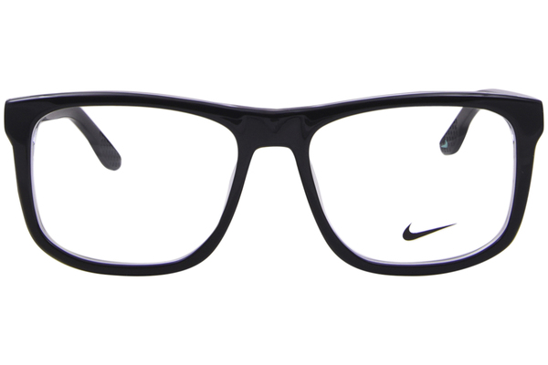  Nike 7163 Eyeglasses Men's Full Rim Square Shape 