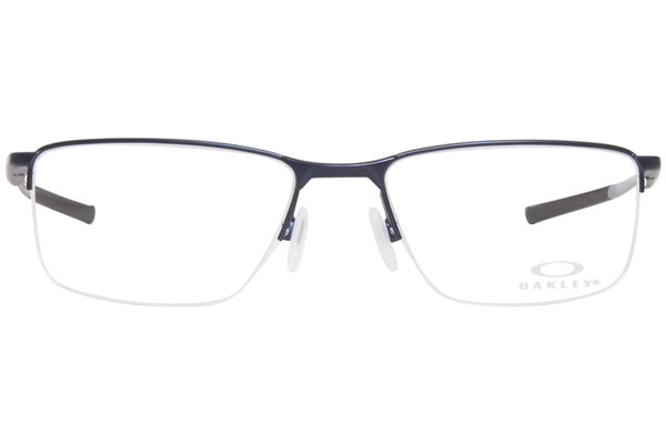  Oakley Socket-5.5 OX3218 Eyeglasses Men's Half Rim Rectangular Optical Frame 