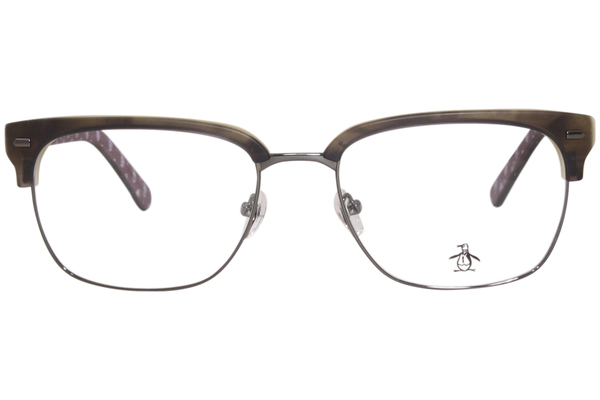  Original Penguin The Sly Eyeglasses Men's Full Rim Square Shape 