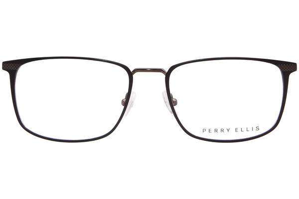  Perry Ellis PE482 Eyeglasses Men's Full Rim Rectangle Shape 