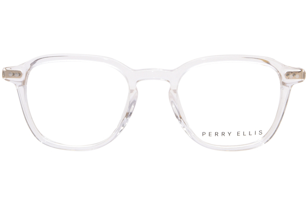  Perry Ellis PE483-1 Eyeglasses Men's Full Rim Rectangle Shape 