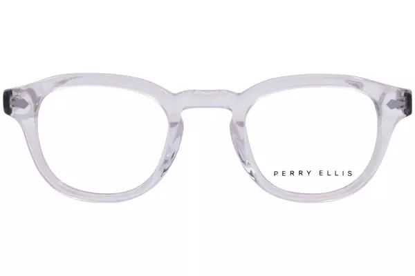  Perry Ellis PE489 Eyeglasses Men's Full Rim Round Shape 
