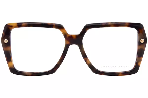  Philipp Plein VPP192 Eyeglasses Women's Full Rim Square Shape 