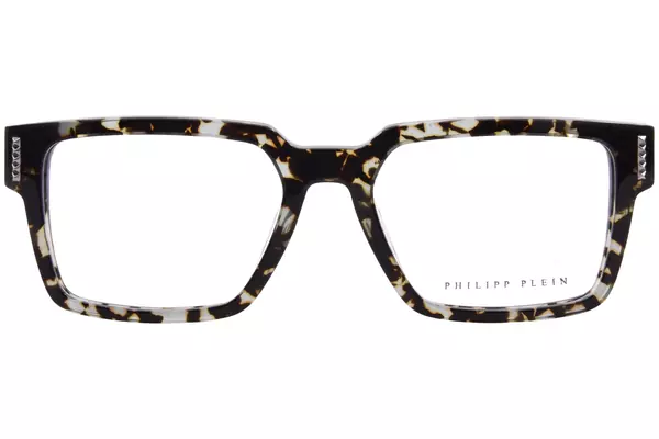 Philipp Plein VPP193M Eyeglasses Men's Full Rim Square Shape 