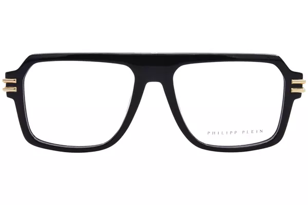  Philipp Plein VPP195M Eyeglasses Men's Full Rim Square Shape 