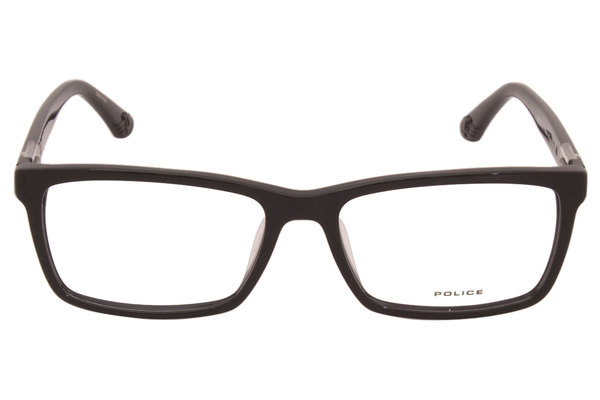  Police VPLA42 Eyeglasses Men's Full Rim Rectangular Optical Frame 
