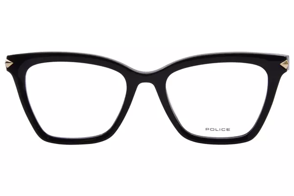  Police VPLF29 Eyeglasses Women's Full Rim Square Shape 