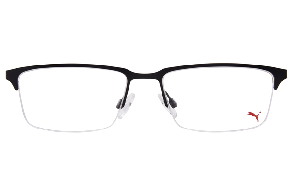  Puma PU0413O Eyeglasses Men's Semi Rim Rectangle Shape 