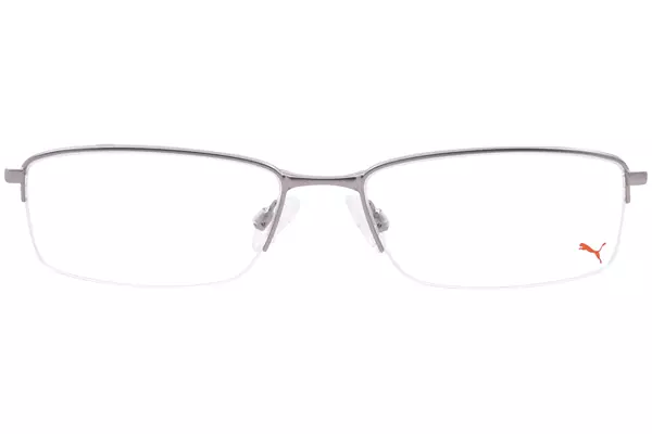  Puma PU0448O Eyeglasses Men's Semi Rim Rectangle Shape 