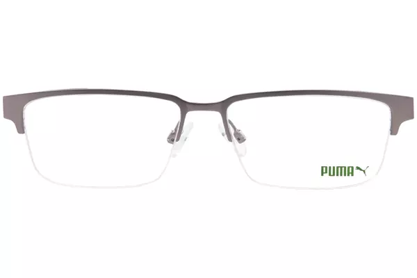  Puma PU0519O Eyeglasses Men's Semi Rim Rectangle Shape 