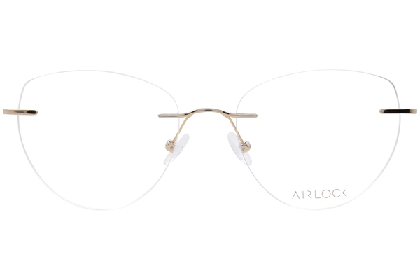  Pure Airlock Patina Eyeglasses Women's Rimless 