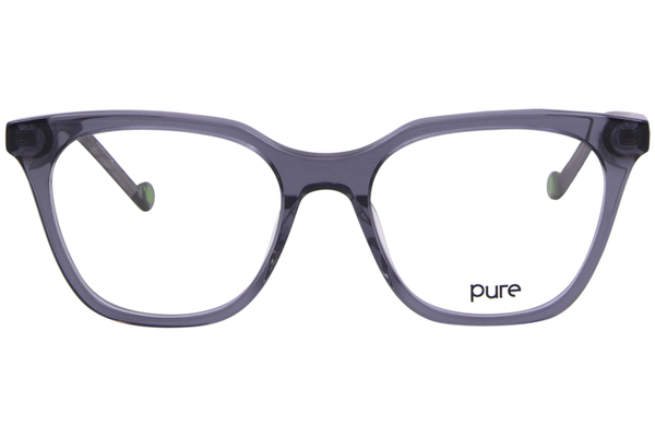  Pure P-6002 Eyeglasses Women's Full Rim Square Shape 