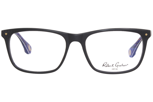 Robert Graham Geoffrey Eyeglasses Men's Full Rim Rectangle Shape 