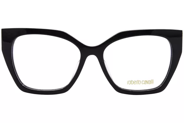  Roberto Cavalli VRC120 Eyeglasses Women's Full Rim Cat Eye 
