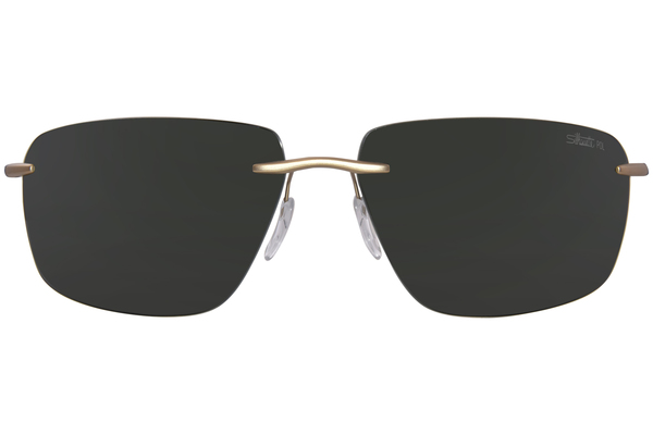 Silhouette Biscayne Bay 8727 Sunglasses Rectangle Shape 