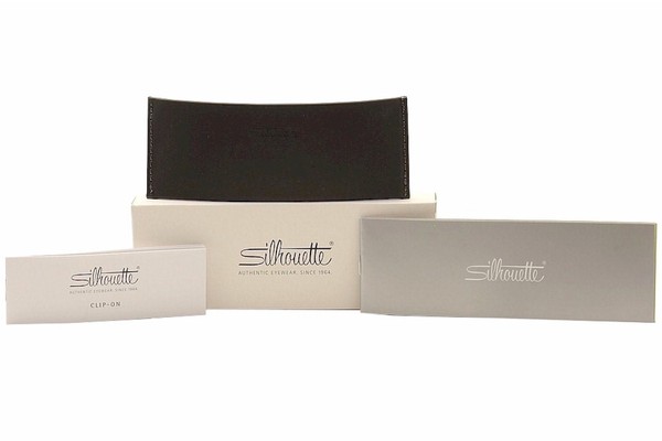  Silhouette Blend 5555-Bridge Style Clip-On Sunglasses 