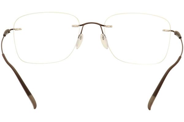  Silhouette Eyeglasses Dynamics Colorwave Chassis 5500 Rimless Optical Frame 