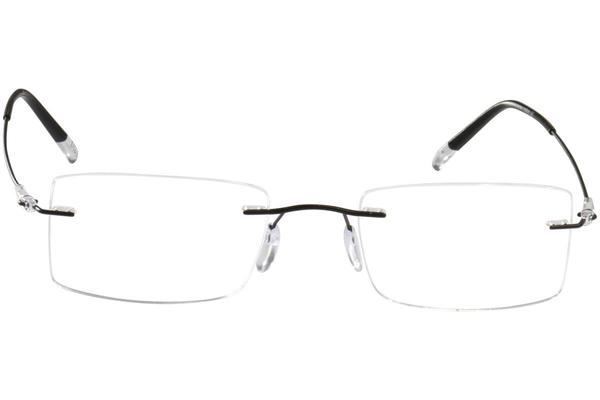 Silhouette Eyeglasses Dynamics Colorwave Chassis 5500 Rimless Optical Frame 