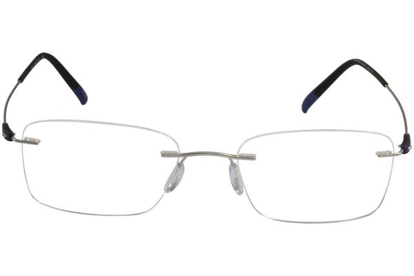  Silhouette Eyeglasses Dynamics Colorwave Chassis 5500 Rimless Optical Frame 