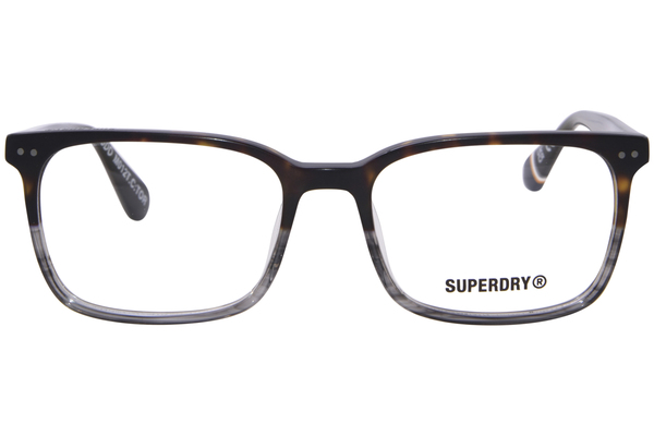  Superdry SDOM012T Eyeglasses Men's Full Rim Rectangle Shape 