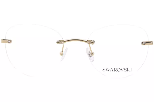  Swarovski SK1021 Eyeglasses Women's Rimless 