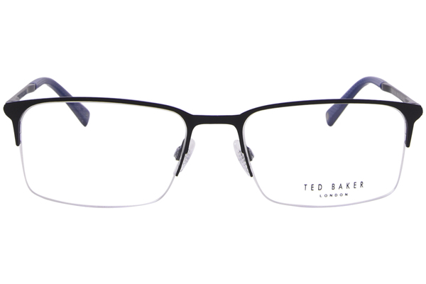  Ted Baker TXL508 Eyeglasses Men's Semi Rim Rectangle Shape 