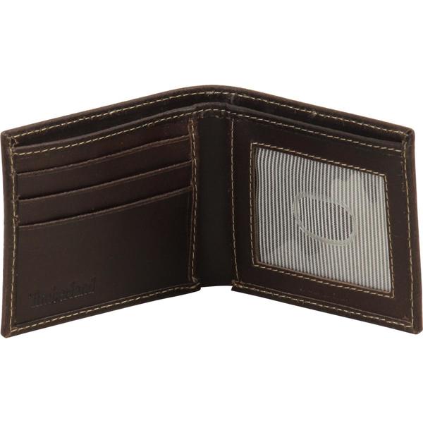 Timberland Men's Delta Genuine Leather Slim-Fold Wallet 