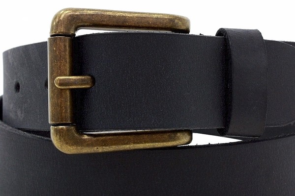  Timberland Men's Smooth Leather Brushed Buckle Belt 