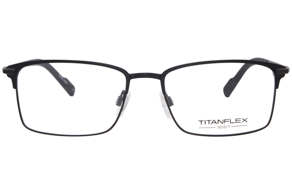  TitanFlex 827076 Eyeglasses Men's Full Rim Rectangle Shape 