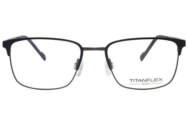  TitanFlex 827080 Eyeglasses Men's Full Rim Rectangle Shape 