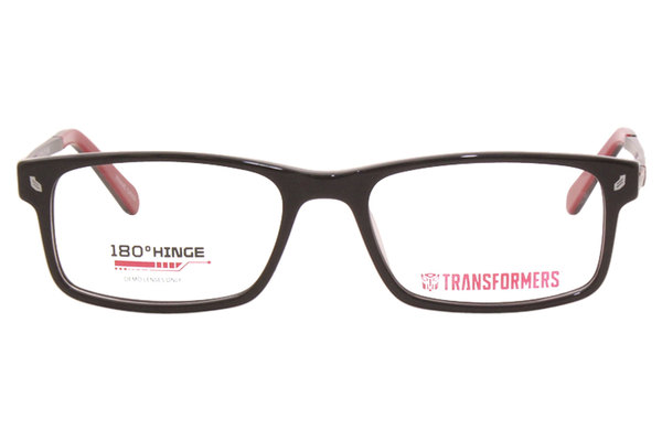 Transformers Mission Eyeglasses Youth Boy's Full Rim Rectangular Optical Frame 