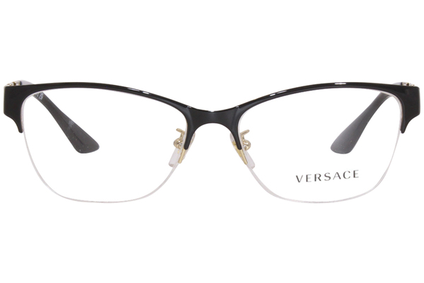  Versace VE1270 Eyeglasses Women's Semi Rim Optical Frame 
