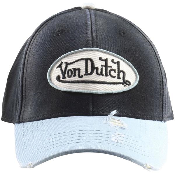  Von Dutch Men's Dad Hat Distressed Strapback Baseball Cap Hat 