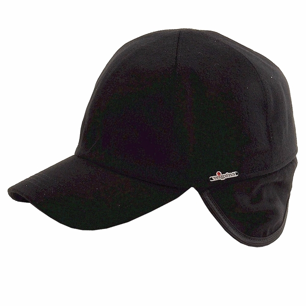  Wigens Men's Six-Panel Wool Earflap Baseball Cap 