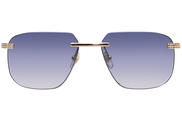  Zilli ZI65085 Sunglasses Men's Square Shape 