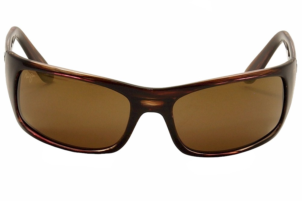 Maui Jim Peahi MJ202-10 Sunglasses Men's Tortoise/Bronze Polarized HCL ...