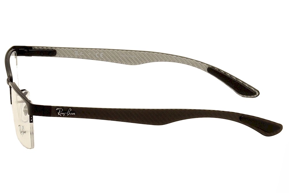 Ray Ban Tech Men's Eyeglasses RB8412 RB/8412 RayBan Half Rim Optical Frame