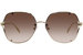 Alexander McQueen AM0366S Sunglasses Women's Rectangle Shape