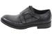 Bacco Bucci Men's Pace Double Monk Strap Loafers Shoes