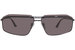 Balenciaga BB0139S Sunglasses Men's Rectangle Shape