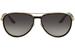 Barton Perreira Men's Gazarri Fashion Pilot Titanium Sunglasses