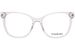 Bebe BB5227 Eyeglasses Women's Full Rim Rectangle Shape