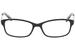 Bebe Shine BB5122 Eyeglasses Women's Full Rim Rectangle Shape