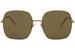 Bottega Veneta Women's Fashion BV0202S BV/0202/S Square Sunglasses