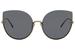 Bottega Veneta Women's Fashion BV0204S BV/0204/S Cat Eye Sunglasses