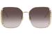 Boucheron Women's BC0042S BC/0042/S Fashion Square Sunglasses