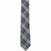 Calvin Klein Men's Graphite Schoolboy Plaid Tie