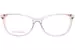 Carolina Herrera HER-0163 Eyeglasses Women's Full Rim Rectangle Shape