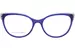Carolina Herrera HER-0253 Eyeglasses Women's Full Rim Cat Eye
